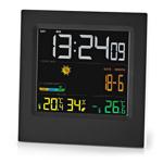 Farbdisplay Funk-Wetterstation - Innen-/Aussentemperatur & Luftfeuchtigkeit ü...