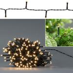 LED Lichterkette 14,4 m, 192 LEDs, warmweiss, batteriebetrieben, 7 Lichtmuste...
