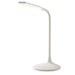 Kabellose LED-Akku-Schreibtischlampe, 3 Modi, dimmbar, Touch – weisse Schreib...