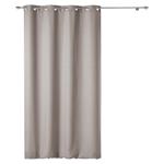 Vorhang mit Metall-Ösen, 140x260 cm - Sandfarben, Verdunkelung & Lärmminderun...