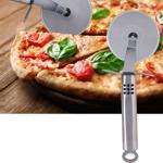 Pizzaschneider Edelstahl 22 cm - Pizzaroller für saubere, effiziente Schnitte...