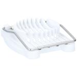 Eierschneider mit 8 Edelstahl-Drähten - Perfekte Eierscheiben für Salate, San...