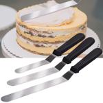 Streichpaletten Set 3-tlg. - Zuckerguss Spatel zum Glätten von Torten & Kuche...