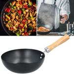 Wok-Pfanne mit Holzgriff Ø 20,5 cm - PFOA-frei für gesundes Kochen - Antihaft...