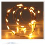 Lichterkette, 40 LEDs, zum Aufhängen, Innenbereich, L 195 cm