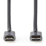 4K HDMI Kabel für Heimkino & Gaming: High Speed mit Ethernet, 1 m, 18Gbps - f...