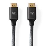 High-Speed HDMI Kabel, 2m - 4K UHD mit Ethernet (18Gbps), vergoldete Kontakte...