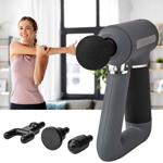 Premium Sport-Massagepistole: 6 Geschwindigkeiten, 4 Aufsätze – Effektive Tie...