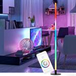 Smarte Wi-Fi Stehleuchte (15x100,5x15cm): Tube, 12 Lichtszenen, App-Steuerung...