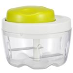 Multi-Zerkleinerer weiss-grün - Zwiebelschneider, Multihacker für Kräuter & N...