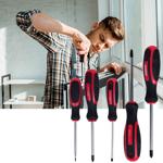 Hochwertiges 5-tlg. Schraubendreher-Set aus robustem Chrom-Vanadium-Stahl–2 S...