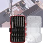 Profi Bit-Set aus ultrarobustem S2-Stahl, 22-teilig, magnetisch, sandgestrahl...