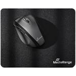 MediaRange Mousepad flach schwarz - Glatte Oberfläche für präzise Mausführung...