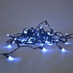 LED-Lichterkette mit Timer – 80 LEDs, 8 Leuchtfunktionen, 3 m Länge, warmweis...
