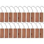 XXL-Packung Zedernholz-Mottenschutz (20 Stück): Natürliche Zedernholz-Blöcke ...