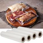 Vakuumier Folienschläuche, 28 x 500 cm, Profi Qualität, 4er Set, für Balken-V...