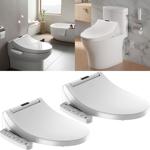 2er-Set Smarter Premium Dusch-WC-Sitz mit Warmluft-Fön, Toilettenaufsatz mit ...