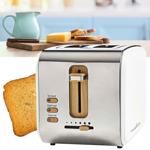 Design Toaster 900W - Soft Touch, 6 Röststufen, Auftaufunktion - extra breite...