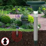 Profi Solar Maulwurfschreck mit eleganter Beleuchtung - Effektive & giftfreie...