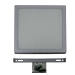 LED-Deckenleuchte eckig mit Milchglas - 1350 Lumen, 18W - Warmweiss - IP20 - ...