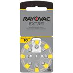 Rayovac Hörgeräte Batterien Extra 10 Gelb - Lange Laufzeit für digitale & ana...