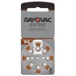 Rayovac Hörgeräte-Batterien Extra Advanced Typ 312 (R312AE, ZL3, PR41) 8er-Pa...