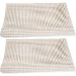 2er-Set Teppich Antirutschunterlage, Antirutschmatte zuschneidbar, 80 x 200 c...
