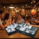 2er-Set XXL Silikon Eiswürfelform (8 Fächer, 5x5cm): Grosse Eiswürfel, 1 Lite...