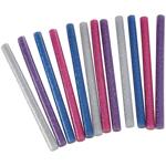 Glitzerklebestangen für Heissklebepistole - Ø 7 mm 12er-Pack für Basteln, Wer...