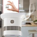 Mini-Rauchmelder für Wohn- & Gewerberäume - 10-Jahre-Batterie & 85 dB Alarmto...