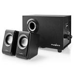 Lautsprecher mit Subwoofer - 2.1-Stereo-Sound für PC, Laptop & Smartphone - 3...