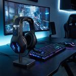 Gaming Headset - für Computerspiele & Voice-Chats - realistischer Sound, hohe...