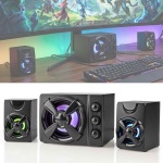 Gaming-Lautsprecher 2.1 Subwoofer - Perfekter Klang für Gaming & Heimkino - 3...
