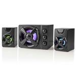 Gaming-Lautsprecher 2.1 Subwoofer - Perfekter Klang für Gaming & Heimkino - 3...