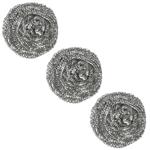 Topfreiniger Scheuerspirale, 3er-Set, Edelstahl