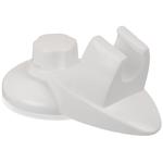 Duschkopfhalterung mit Saugnapf, weiss - Einfache Montage ohne Bohren - Ideal...