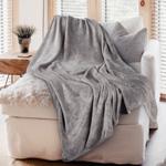 Kuscheldecke M hellgrau - Weiche Couchdecke für pure Gemütlichkeit - 150x200 ...