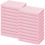 20er-Set Grubentücher rosa - Optimale Saugkraft & hygienische Reinigung für K...