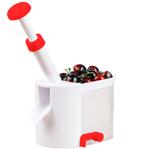 Kirschenentsteiner mit Schlagstempel - Perfekt zum Entkernen grosser Mengen -...