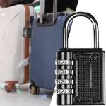 Zahlenschloss aus Metall - sichere 4-stellige Zahlenkombination einstellbar -...