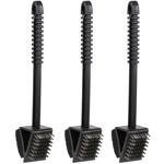 3in1 Grillreiniger 3er-Set mit extra langem 36cm Griff - Schonende & effektiv...