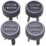 4tlg Reifenmarkierer Set - Verhindert Verwechslungen & erleichtert Reifenwech...