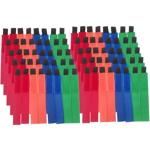 80 Kabel-Klettbänder Set - Wiederverwendbare Ordnungshilfe für Büro & Haushal...