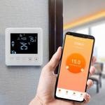 Intelligentes WLAN-Thermostat Unterputz für Fussbodenheizung: App-, Sprach- &...