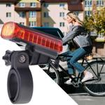 Akku-Velo-Rücklicht mit Bremslichtfunktion - Erhöhte Sicherheit, 270° Leuchtw...