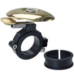 Flache Veloglocke aus Kupfer - extra laut für Sicherheit im Strassenverkehr -...