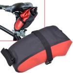 Satteltasche fürs Velo - 100% wasserdicht & robust (Tarpaulin 500D PVC) - 1L ...