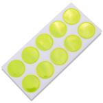 Reflektor-Sticker 10er-Set - Erhöhen Sichtbarkeit & Sicherheit im Strassenver...