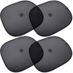 4er-Set Sonnenschutz für die Autoscheibe - UV-Schutz - Hält Wagen-Inneres küh...