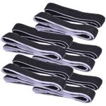 5er-Set Klettverschlussband selbstklebend schwarz - Vielseitig für Haushalt, ...